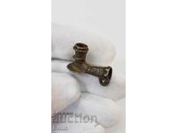 Rară pipă de bronz din perioada Renașterii Naționale, secolul al XIX-lea