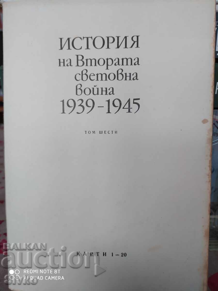 Maps for Volume 6 of the History of the Second World War - S