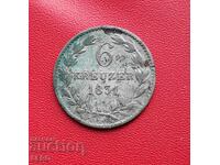 Germania-Nassau-6 Kreuzers 1831