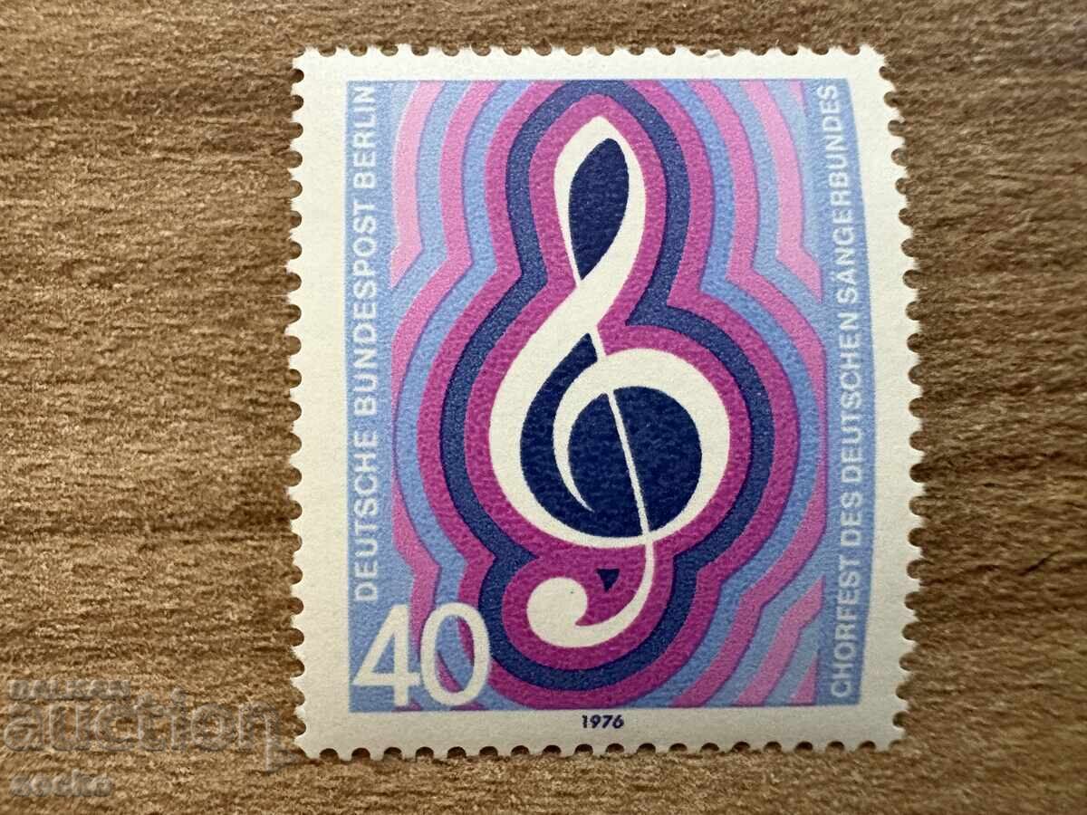 Берлин - Фестивал на хоровете на немските...(1976) MNH