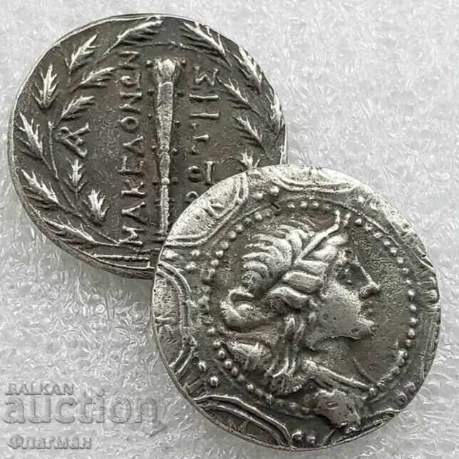 Δημοπρασία Τετράδραχμο Μακεδονίας, Ρωμαϊκό προτεκτοράτο, 167 π.Χ