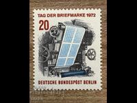 Berlin - Ziua Timbrului Poștal (1972) MNH
