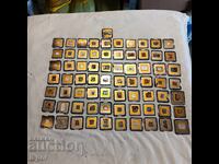 Plăci de cupru din procesoare cu aurire