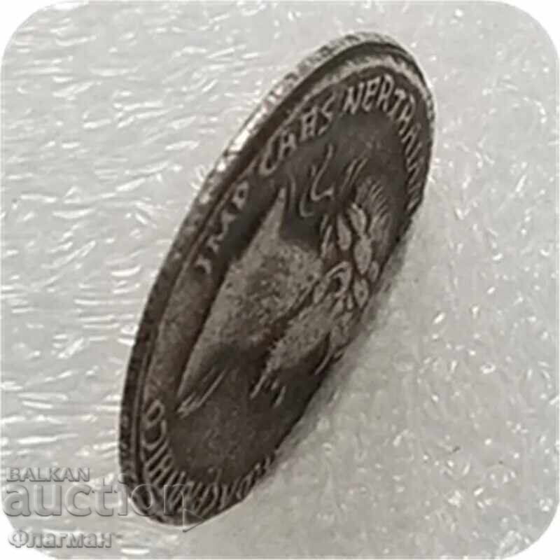 Licitație Denar al Împăratului Traian, 98 - 117 d.Hr. REPLICA