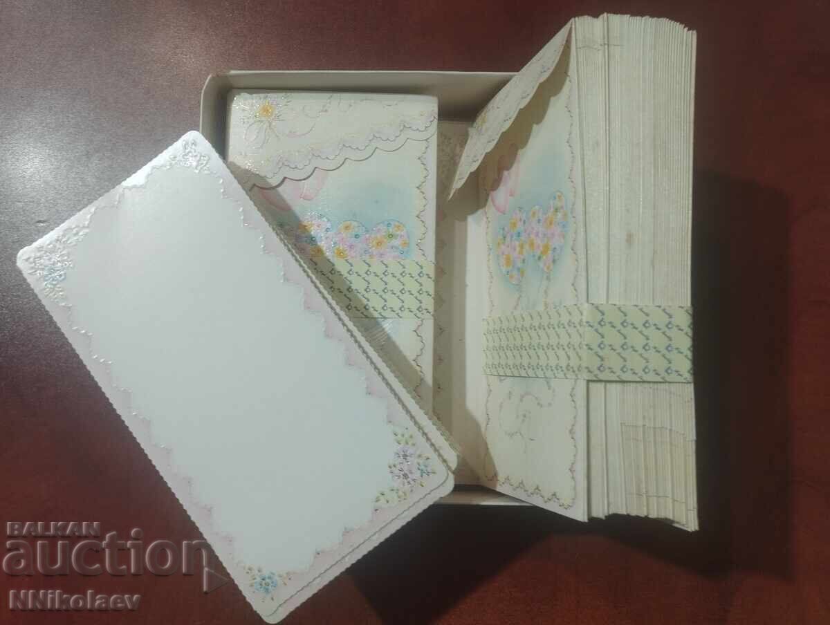 Invitații de nuntă cu foi suplimentare pentru text 100 bucăți - 5