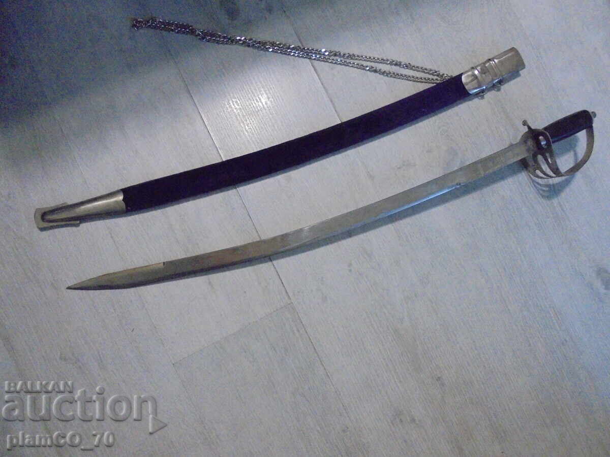 №*8104 παλαιό ινδικό σπαθί με θήκη με τιμή 130.00 BGN | € 66.47