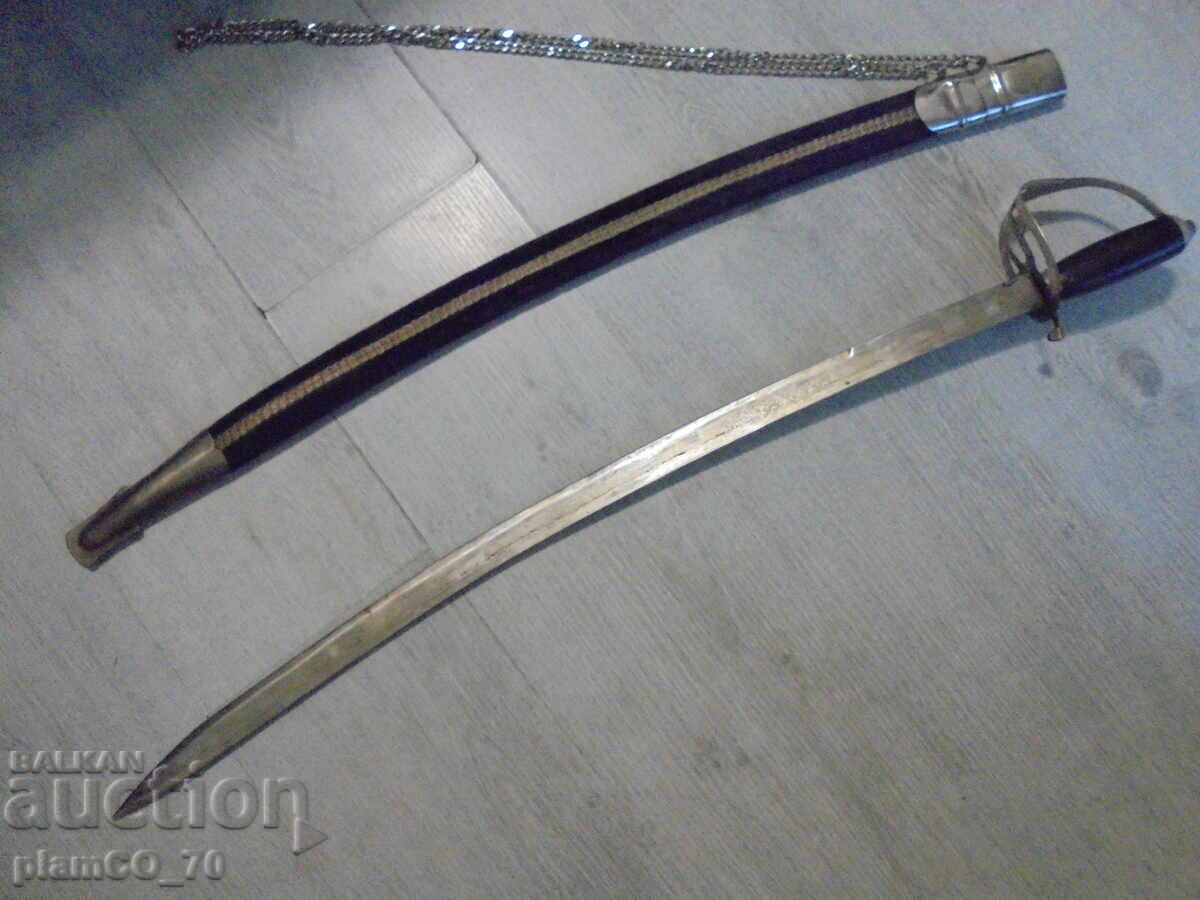 Παράδοση №*8104 παλαιό ινδικό σπαθί με θήκη