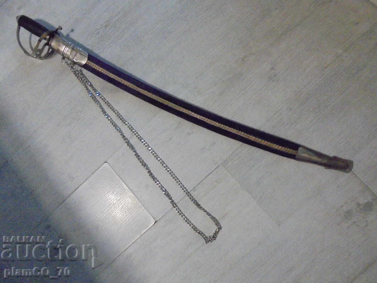 №*8104 παλαιό ινδικό σπαθί με θήκη - 6