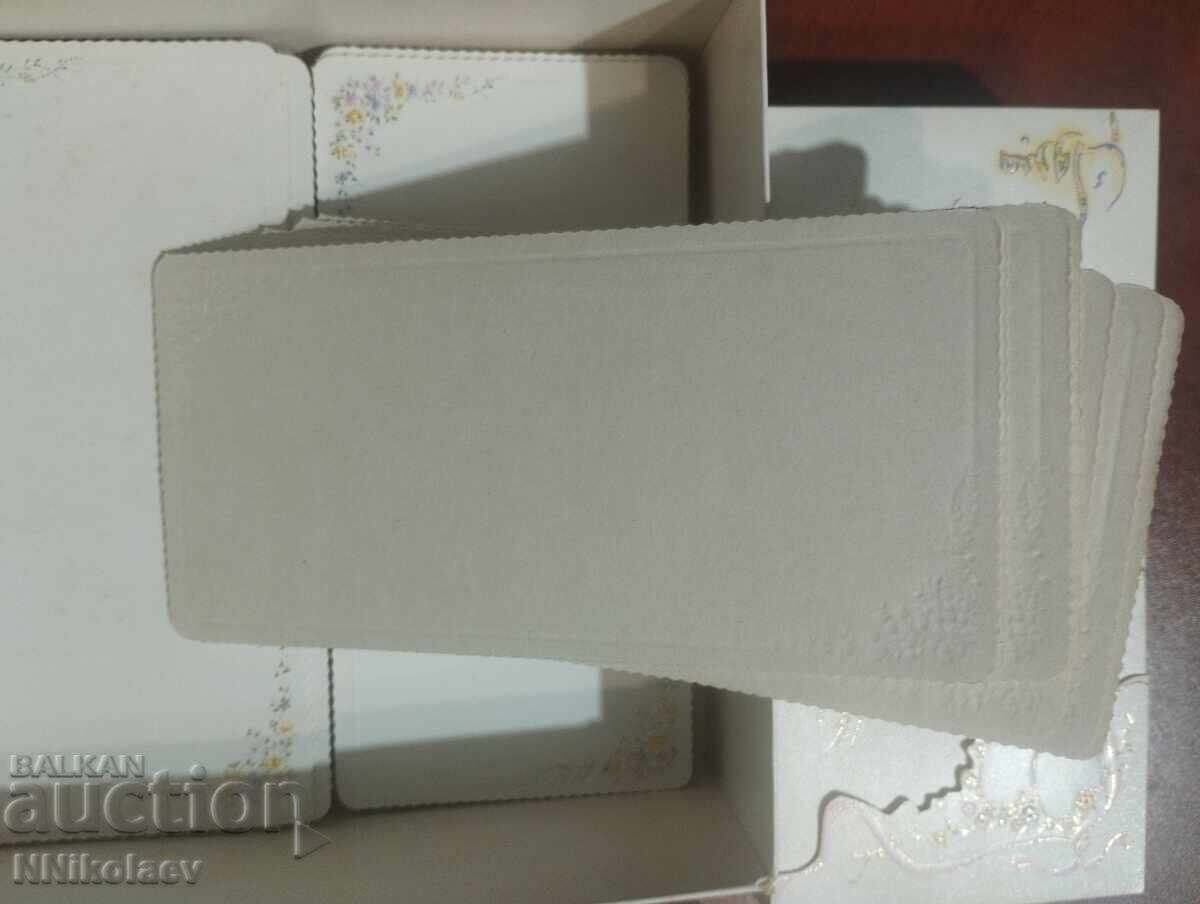 Προσκλητήρια γάμου με σκληρά εσωτερικά φύλλα για κείμενο 100 τεμάχια - 5