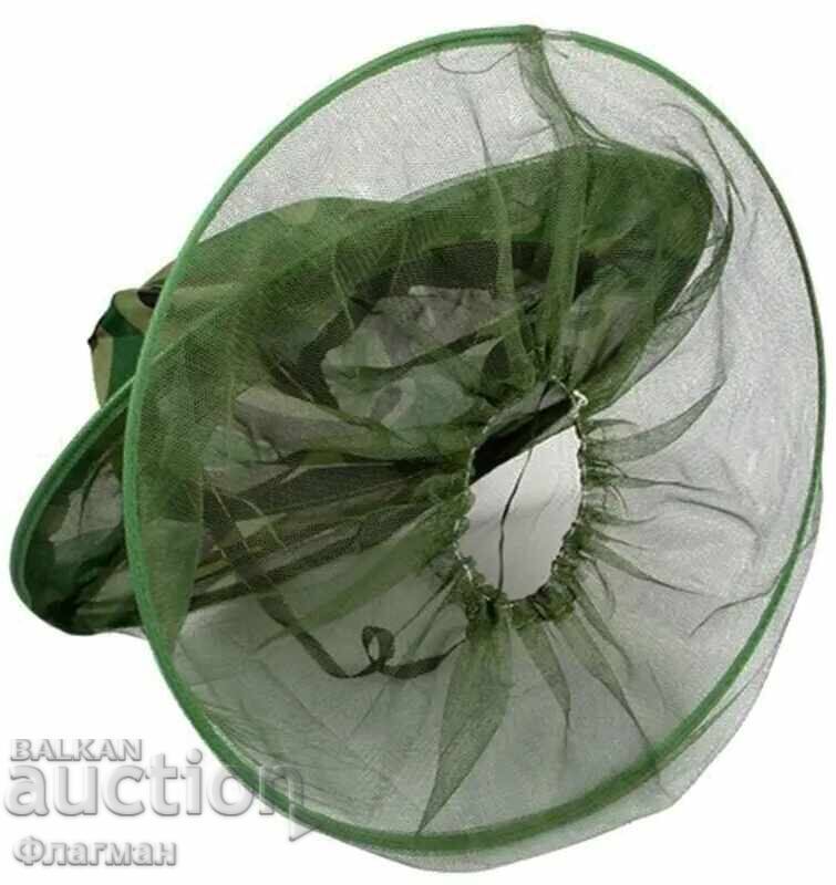 New protective hat with mesh for beekeepers and fishermen - 6