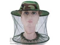 New protective hat with mesh for beekeepers and fishermen