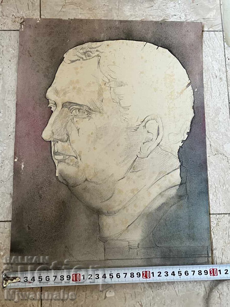 Παλιά, αυθεντικά ακουαρέλες 10lv η μία - 6 Παλιά, αυθεντικά ακουαρέλες 10lv η μία - 6