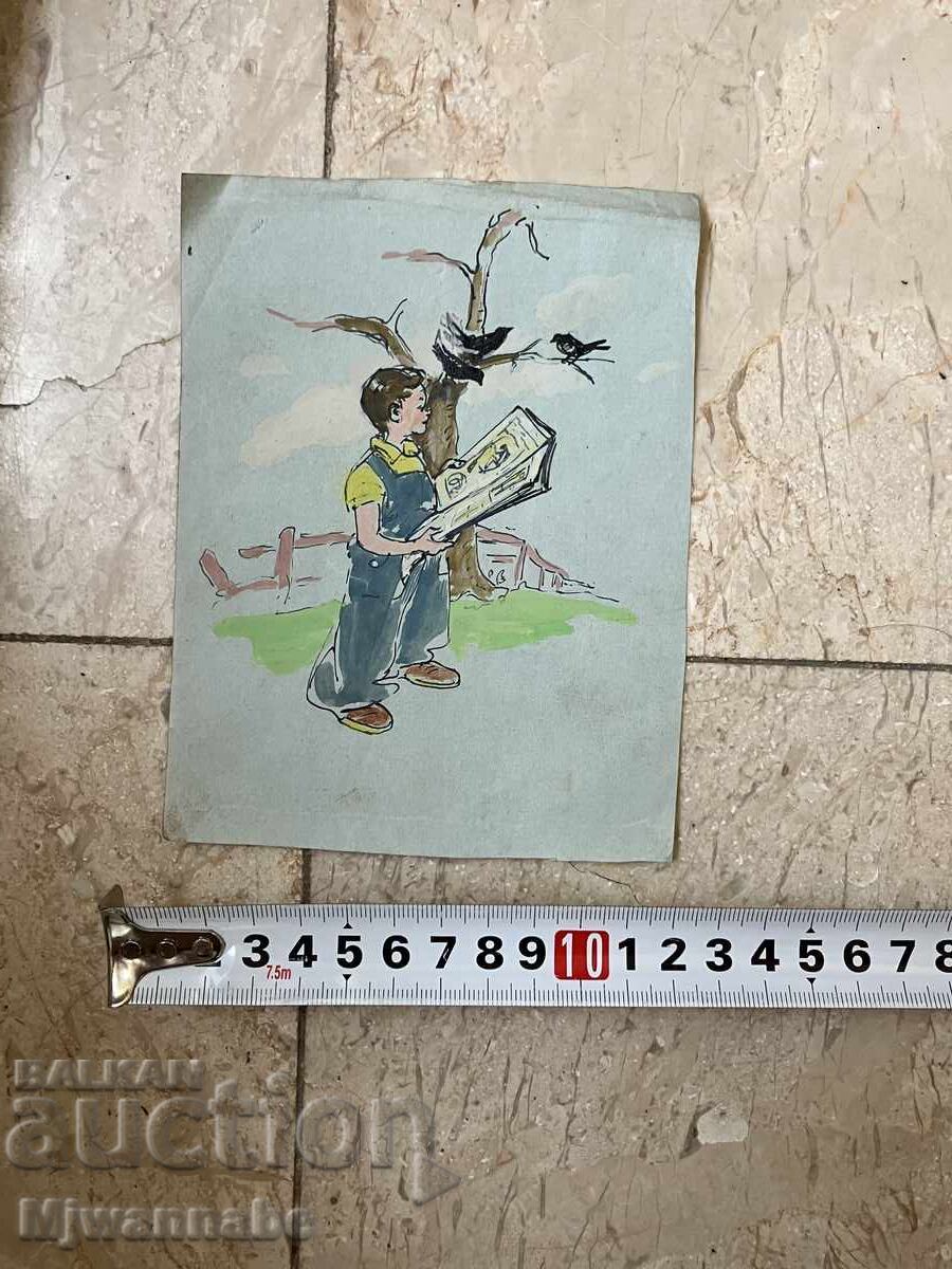 Стари авторски скици 5лв брой - 7 Стари авторски скици 5лв брой - 7