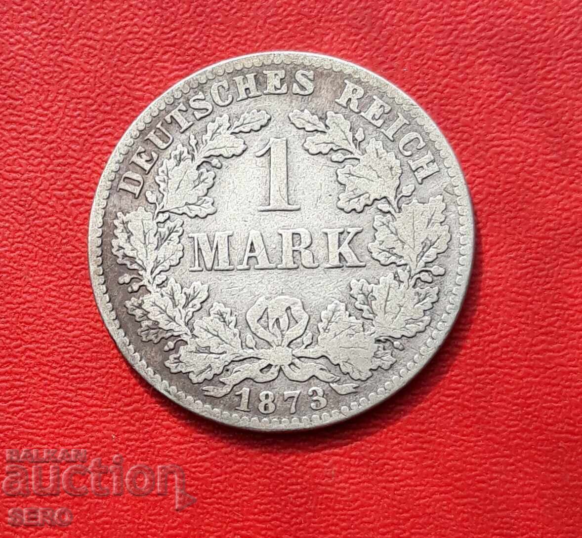 Germania-1 marca 1873 B-Hanovra-foarte rar