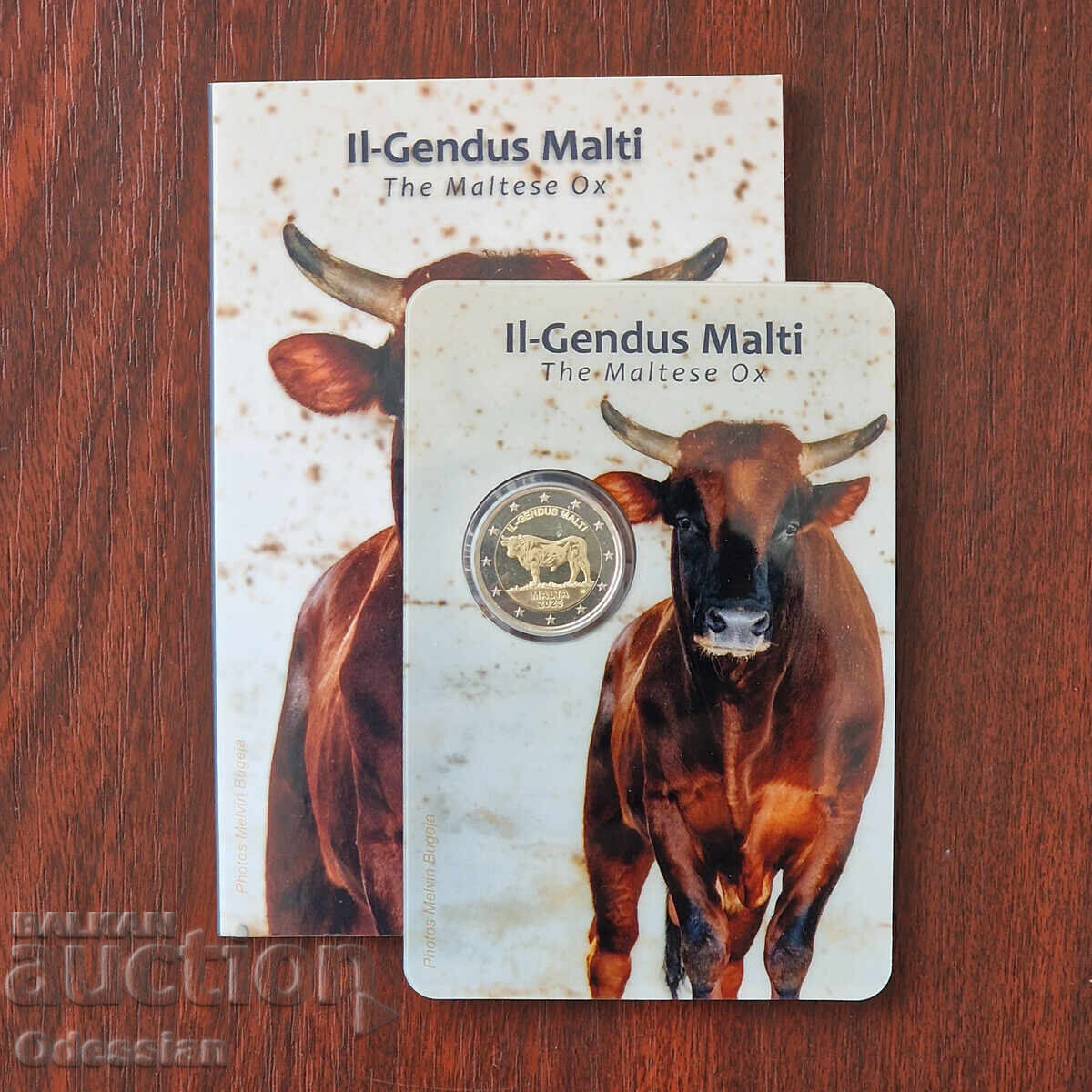 Μάλτα • 2 ευρώ • Μαλτέζικος ταύρος • 2025 με τιμή 67.00 BGN | € 34.26
