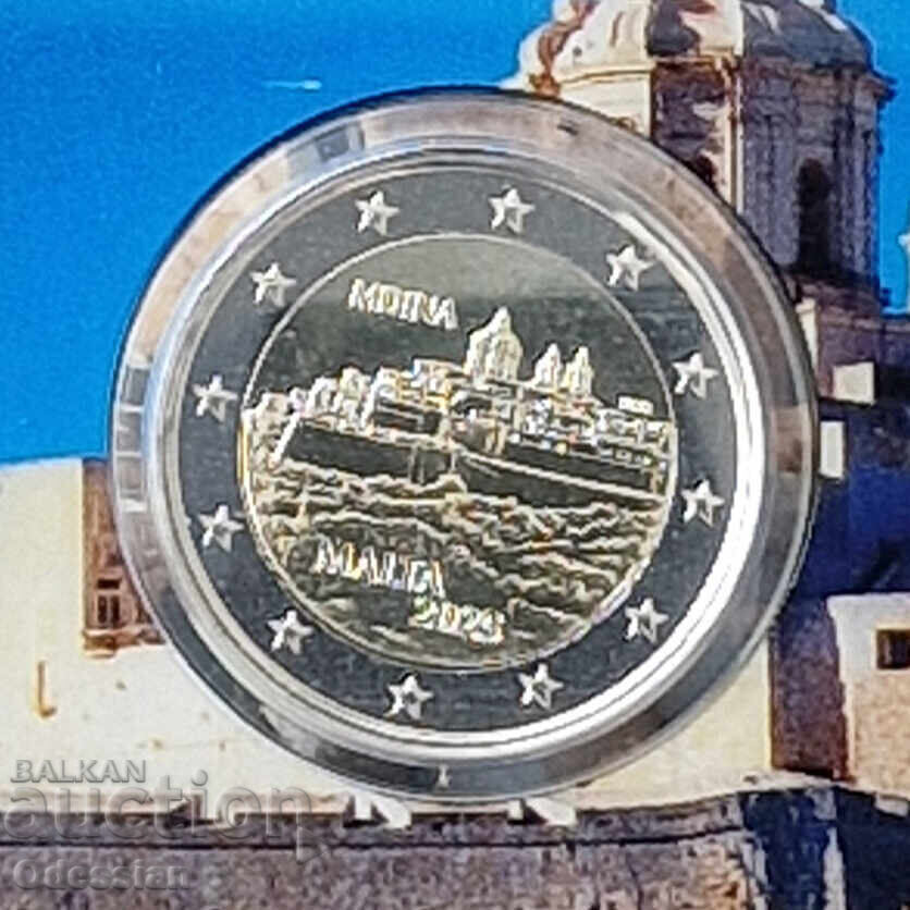 Malta • 2 Euro • Mdina • 2025