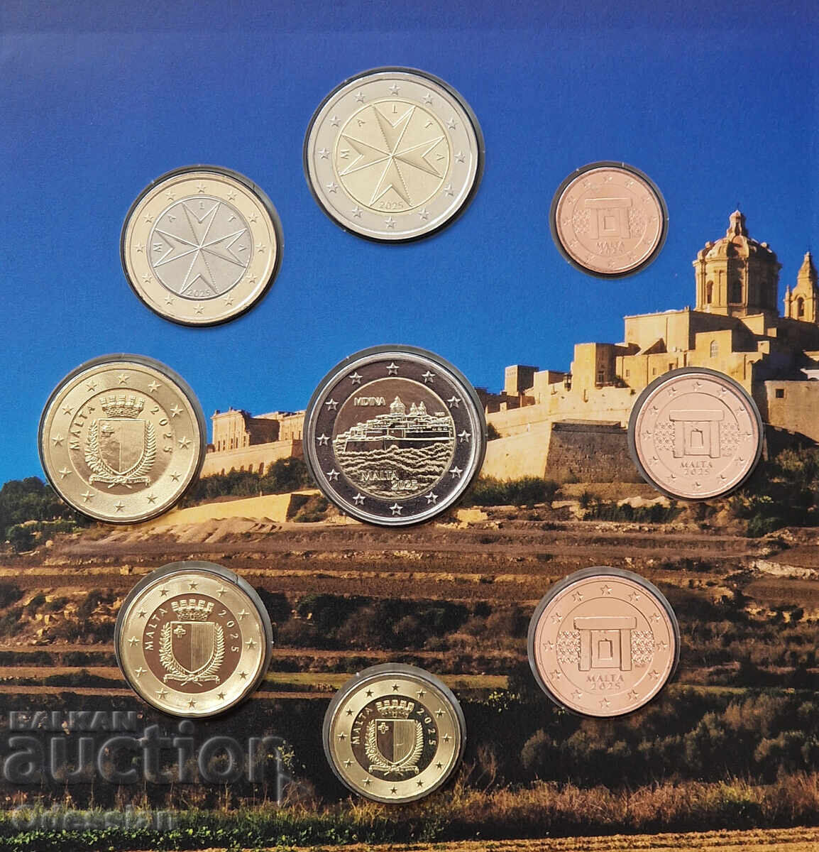 Μάλτα - 2025. Επίσημο Σετ