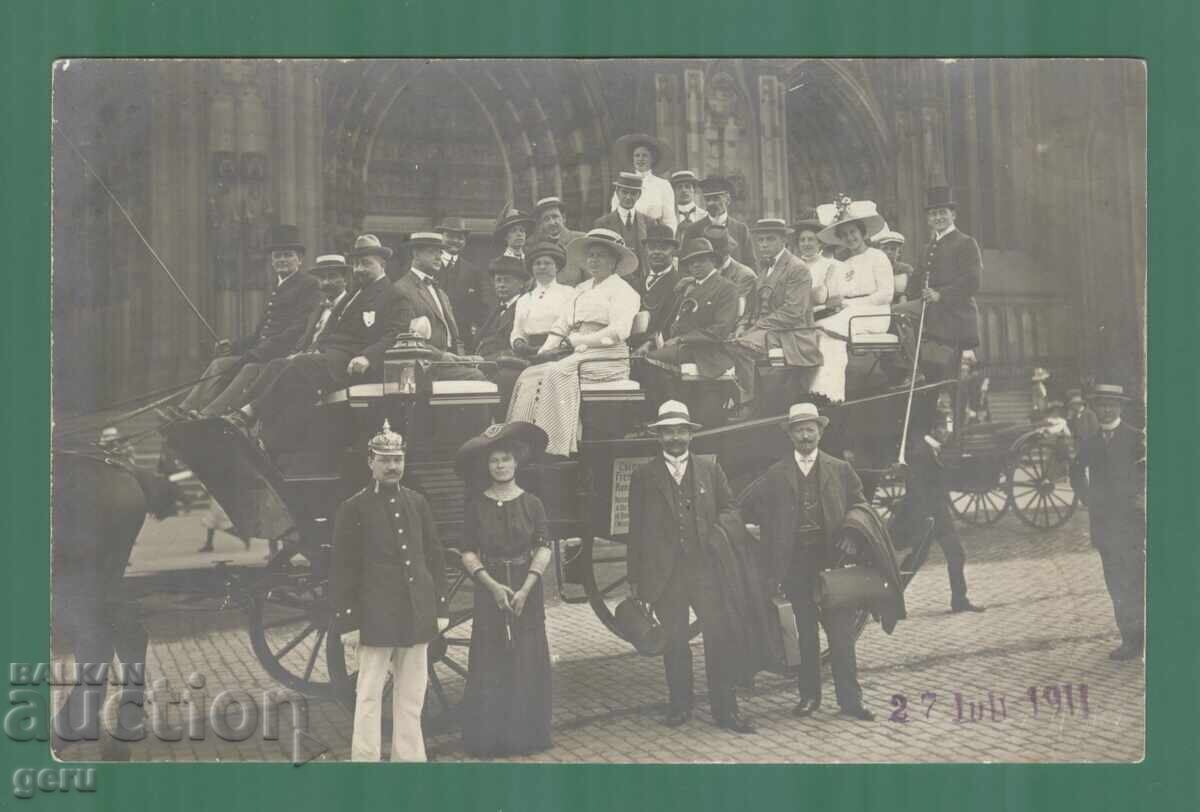 Germany DR Германия 1911 пътув. Германия/Румъния  Mi 145 k13 с цена € 1.94 | 3.79 лв.