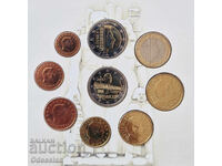 Λουξεμβούργο-2016 • Τραπεζικό σετ 8 νομισμάτων + 2€ αναμνηστικό