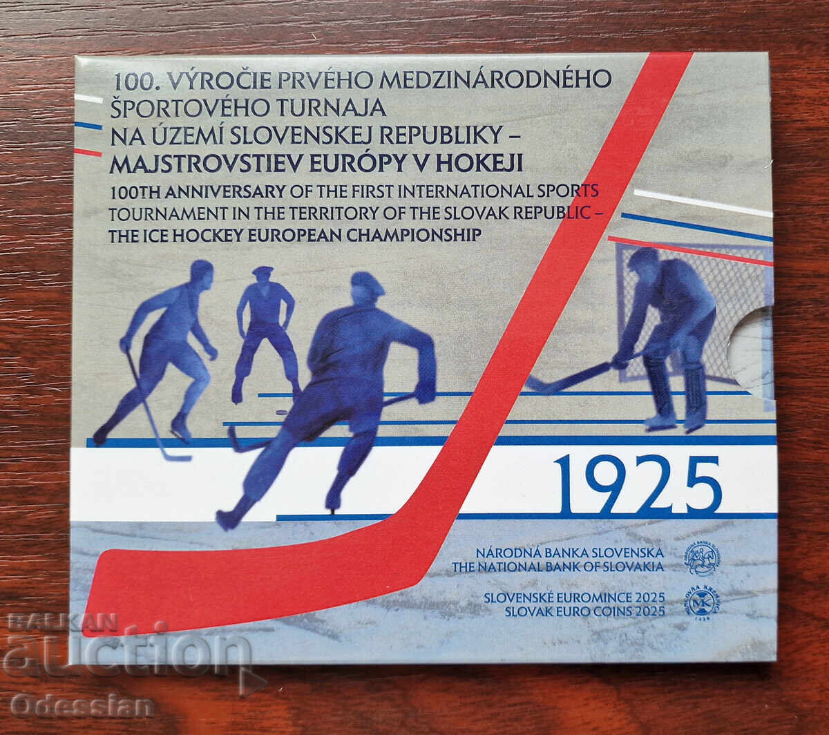 Slovakia-2025 • Bank set 8 coins + 2€ commemorative with price 67.00 BGN | € 34.26