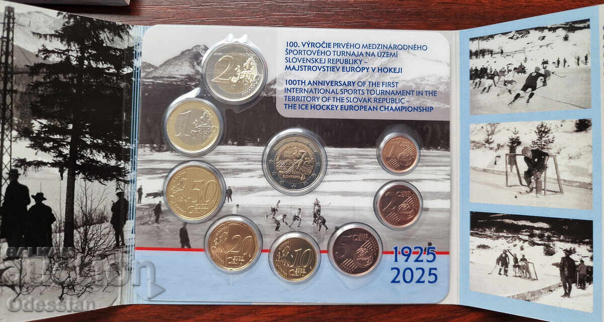 Slovakia-2025 • Bank set 8 coins + 2€ commemorative