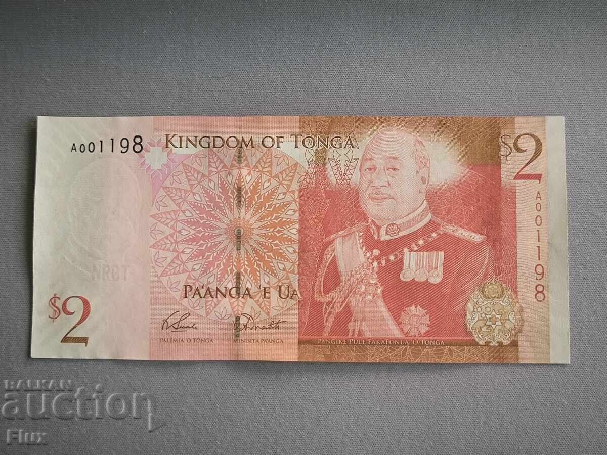 Banknote - Tonga - 2 Pa'anga UNC | 2009