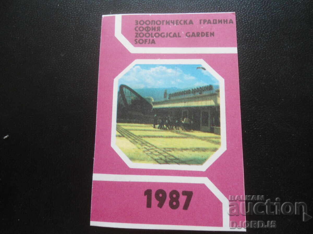 Old calendar, 1987
