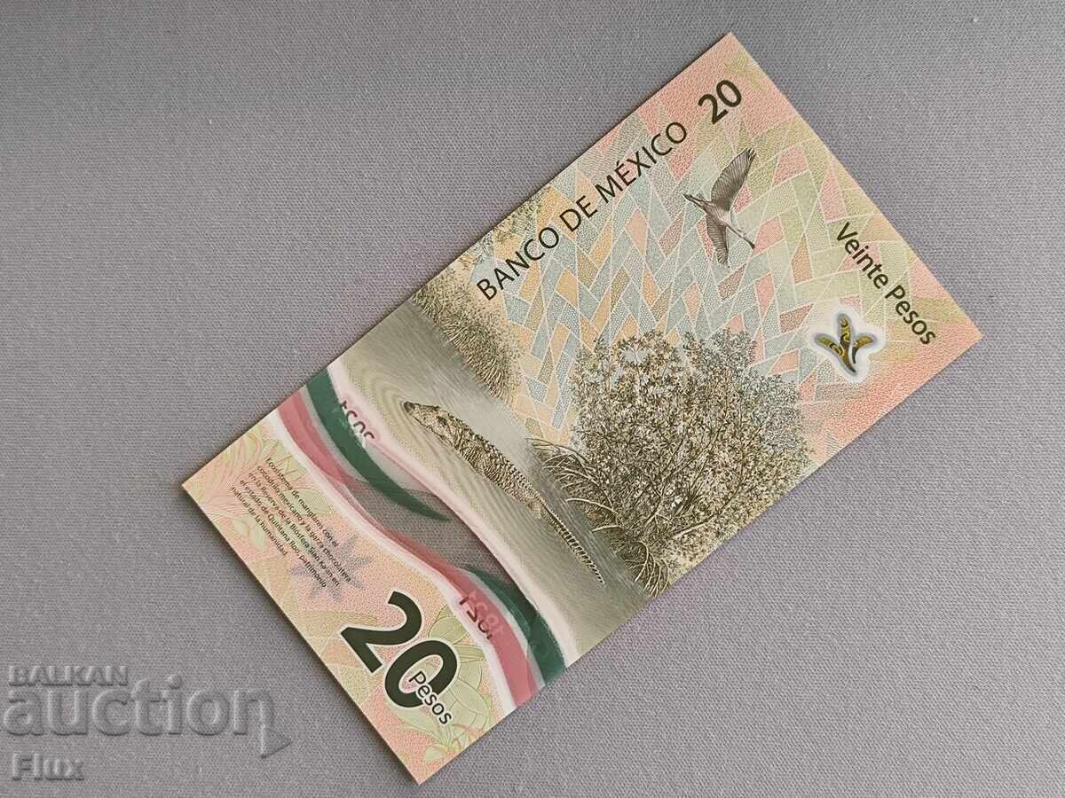 Banknote - Mexico - 20 pesos UNC | 2021 with price 9.75 BGN | € 4.99 Banknote - Mexico - 20 pesos UNC | 2021 with price 9.75 BGN | € 4.99