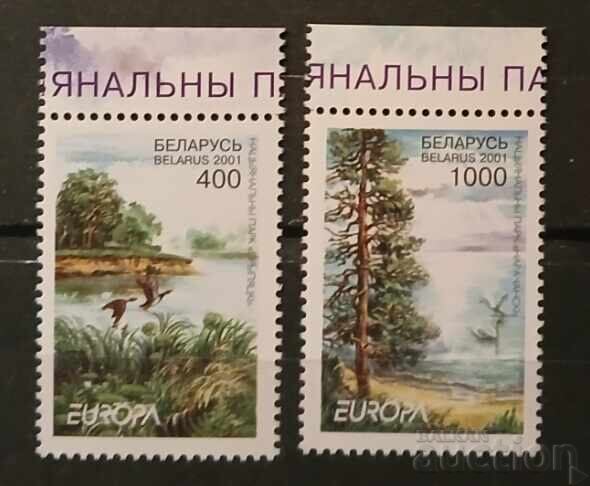 Belarus 2001 Europe CEPT Birds MNH
