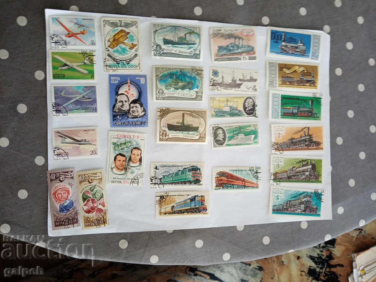 Γραμματόσημα - ΕΣΣΔ - 100+ τμχ Γραμματόσημα - ΕΣΣΔ - 100+ τμχ