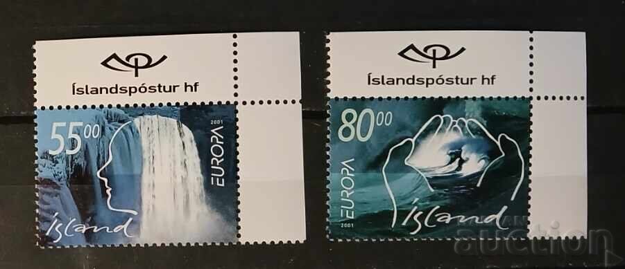 Ισλανδία 2001 Ευρώπη CEPT MNH Ισλανδία 2001 Ευρώπη CEPT MNH