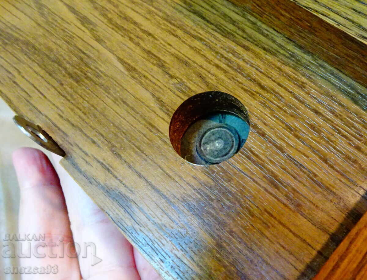 German wall clock with pendulum, gongs - 6