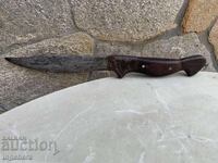 CUȚIT STAR FORJAT DIN FIER INSTRUMENT DINTR-O SINGURĂ BUCATĂ DE METAL