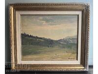 Atanas Mihov - "Peisaj" - ulei pe pânză - semnat - înrămat