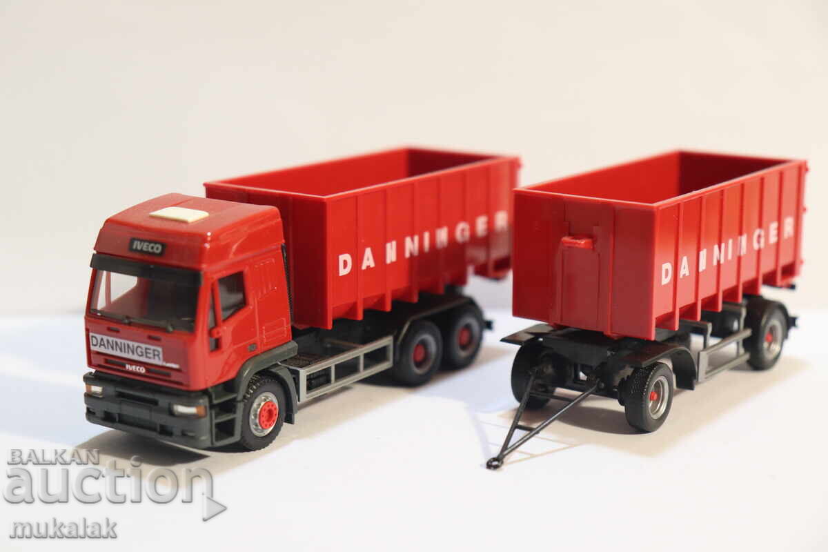 Auction  HERPA H0 1/87 IVECO TRUCK MODEL CAR TIR