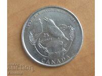 Канада 25 цента   - 2005 100 г. Саскечуан