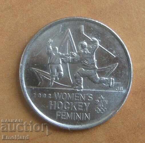 Καναδάς 25 σεντ 2009 - Βανκούβερ Γυναικείο Χόκεϊ