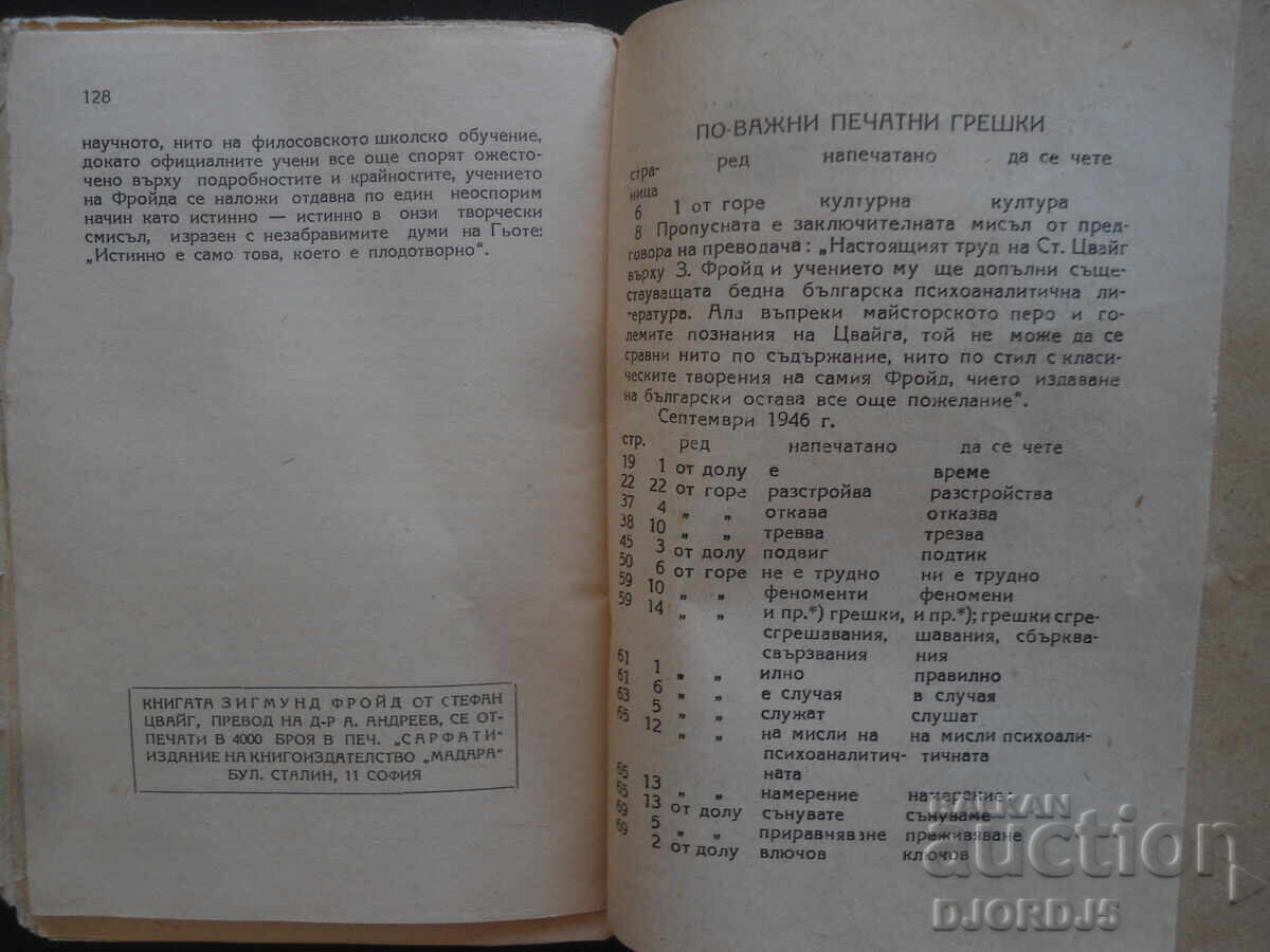 Παράδοση Σίγκμουντ Φρόιντ, Στέφαν Τσβάιχ Παράδοση Σίγκμουντ Φρόιντ, Στέφαν Τσβάιχ