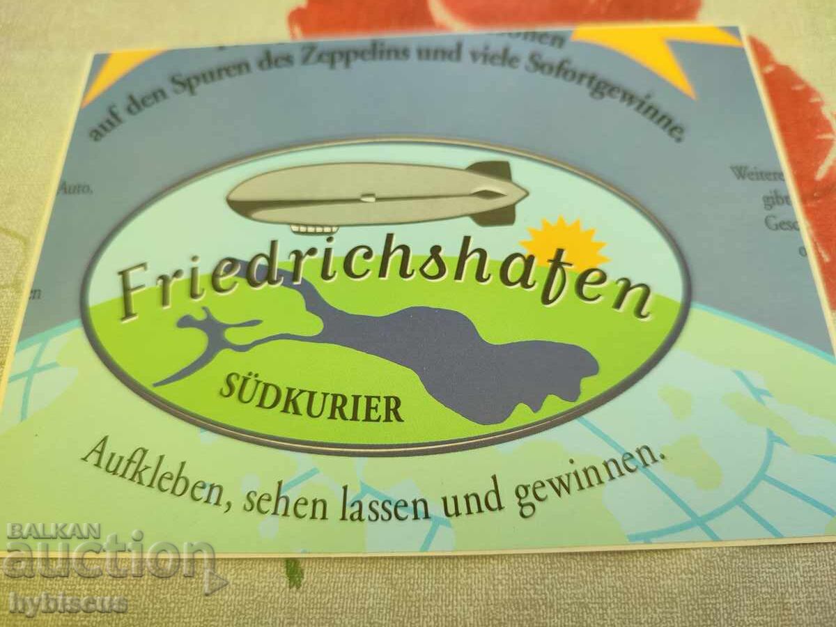 Sticker German Zeppelin new