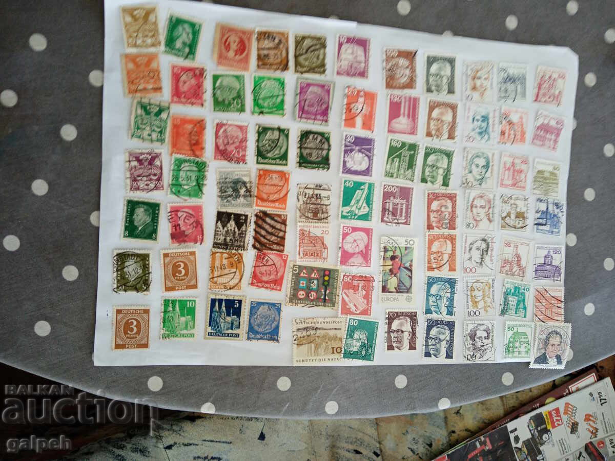 ПОЩЕНСКИ МАРКИ - ГЕРМАНИЯ - 120+бр.