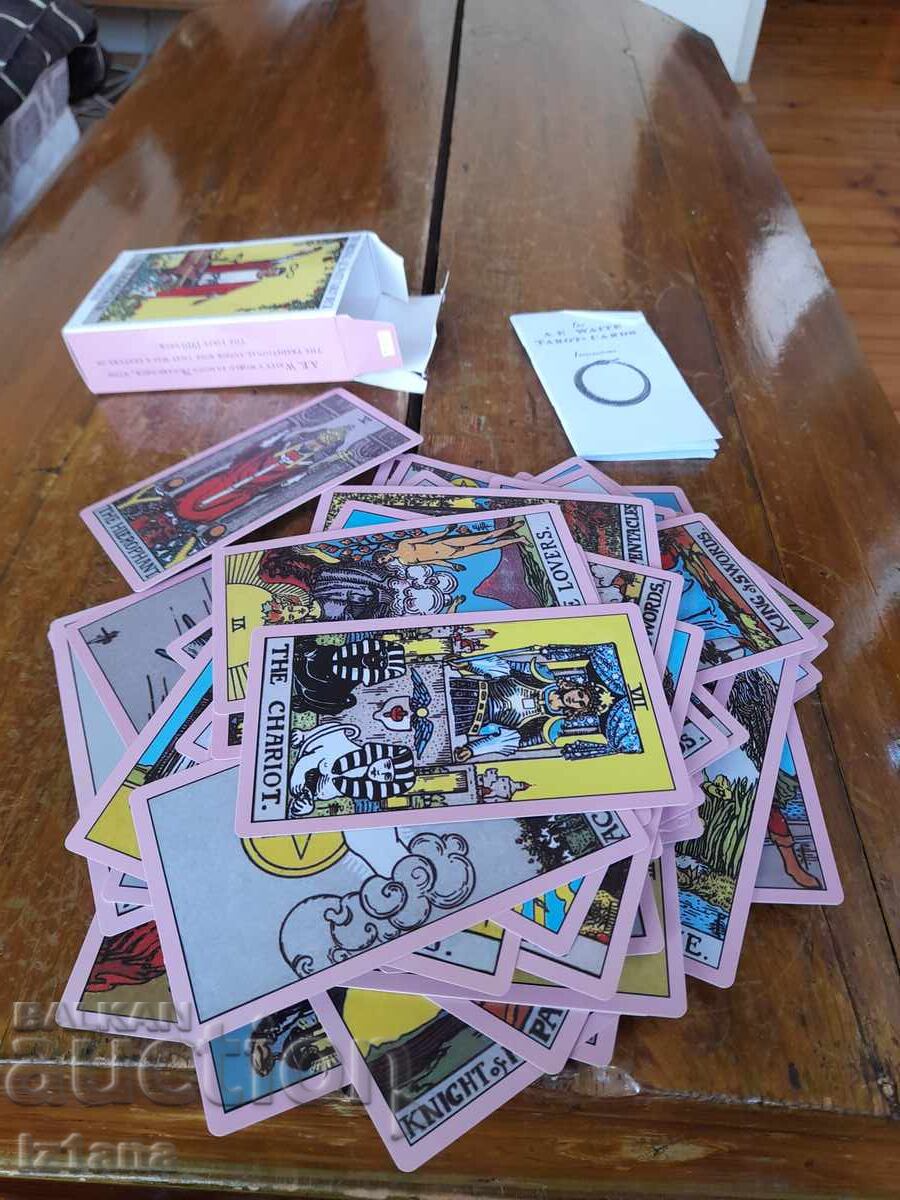 Old Tarot Cards, Waite's Deck - 5