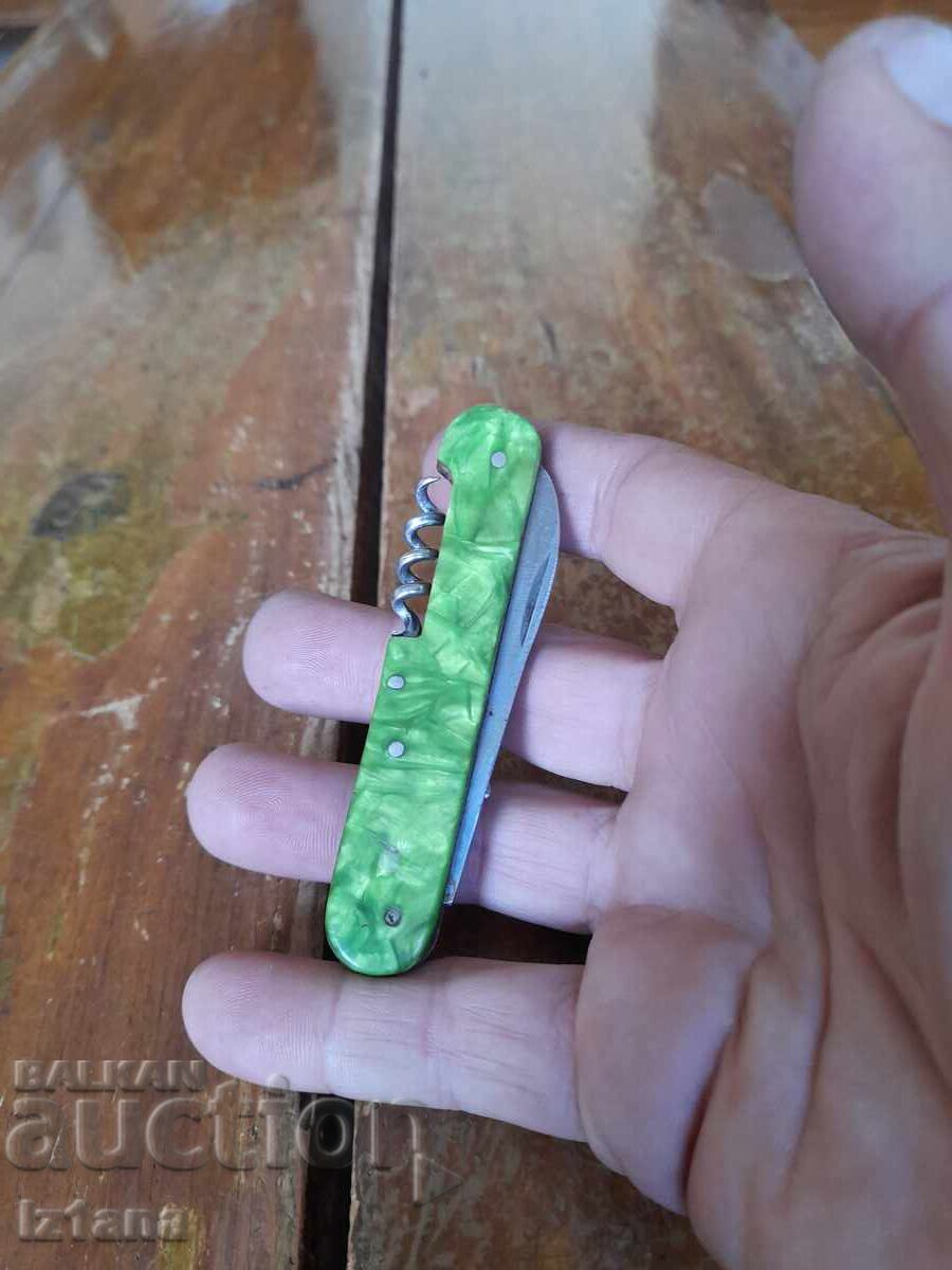 Παλιό μαχαίρι τσέπης, λεπίδα, λεπίδα με τιμή 22.00 BGN | € 11.25