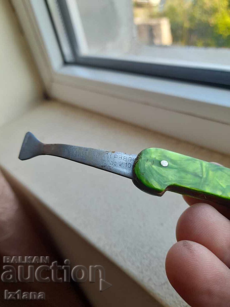 Παλιό μαχαίρι τσέπης, λεπίδα, λεπίδα - 6