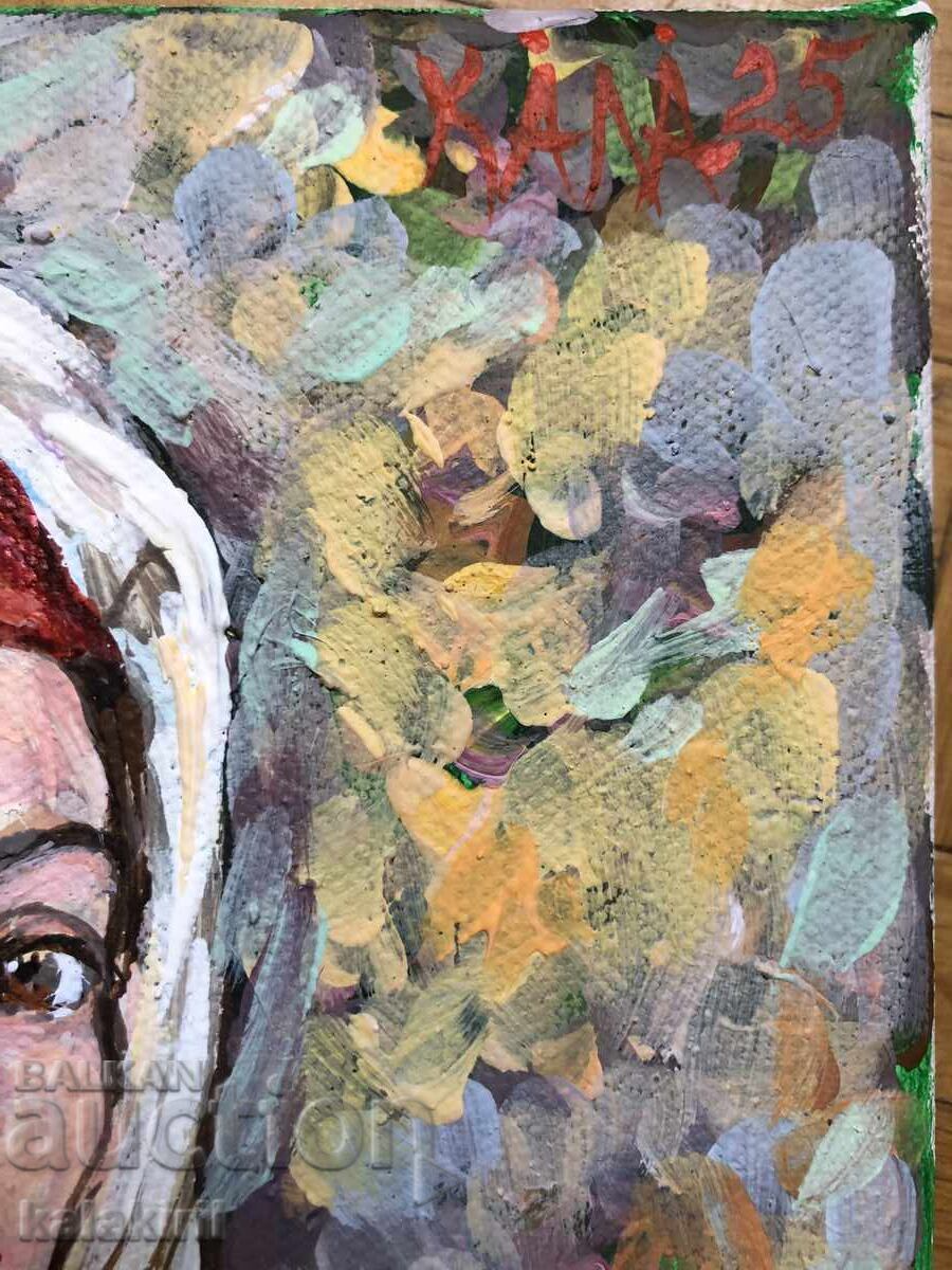 Bulgarian woman with a red saya - 6