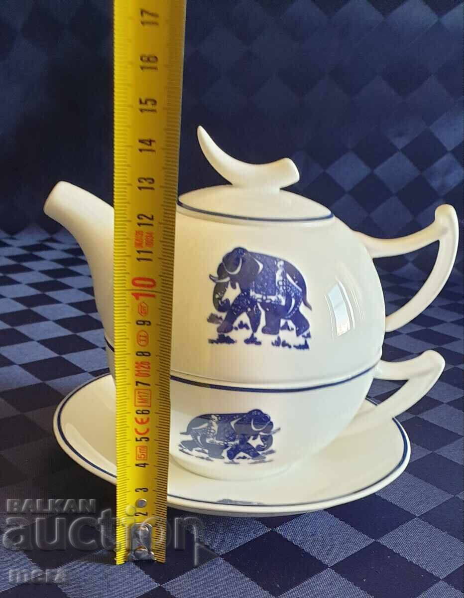 Port. designer tea set TEA logic Elab.Design FineBoneChina with price 70.00 BGN | € 35.79