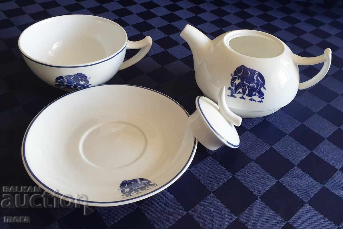Delivery of Port. designer tea set TEA logic Elab.Design FineBoneChina