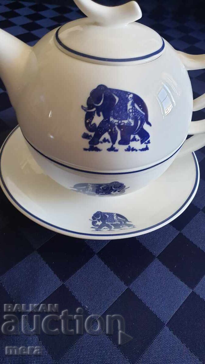 Port. designer tea set TEA logic Elab.Design FineBoneChina - 6