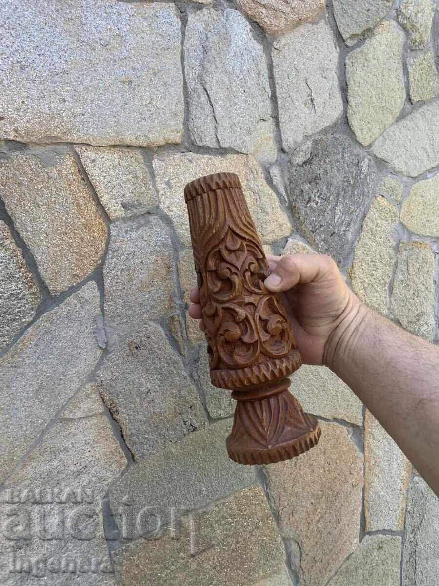 ΒΑΖΑ ΞΥΛΙΝΗ ΒΑΘΙΑ ΚΑΙ ΕΝΤΟΝΗ ΞΥΛΟΓΛΥΠΤΙΚΗ ΤΕΧΝΗ ΦΙΓΟΥΡΑ - 5