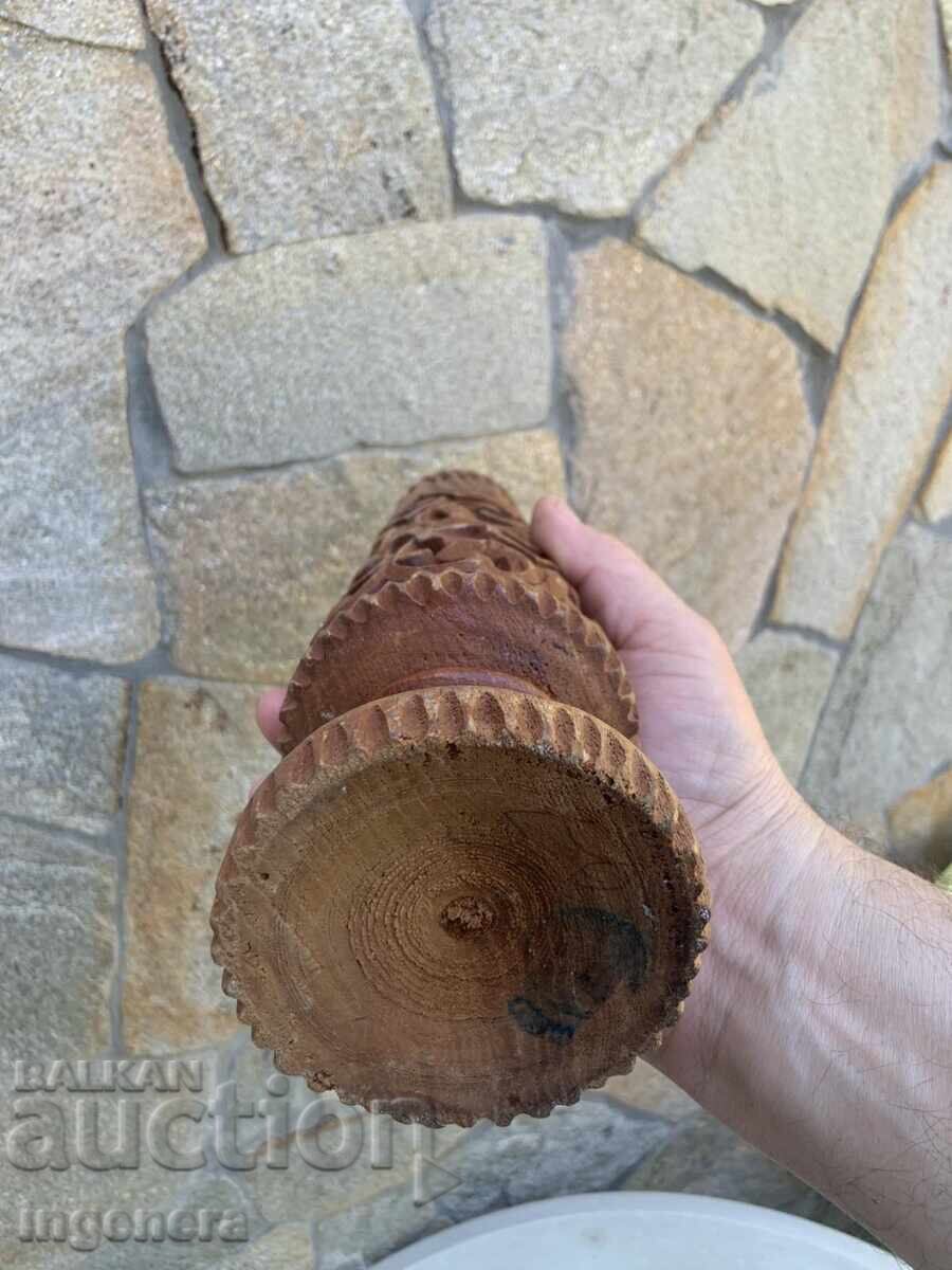 ΒΑΖΑ ΞΥΛΙΝΗ ΒΑΘΙΑ ΚΑΙ ΕΝΤΟΝΗ ΞΥΛΟΓΛΥΠΤΙΚΗ ΤΕΧΝΗ ΦΙΓΟΥΡΑ - 6