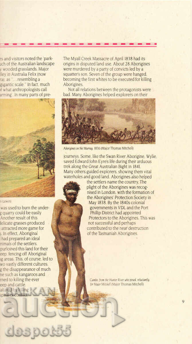 Licitație 1989 Australia. 200 g. de la colonizarea Australiei. Strip Licitație 1989 Australia. 200 g. de la colonizarea Australiei. Strip